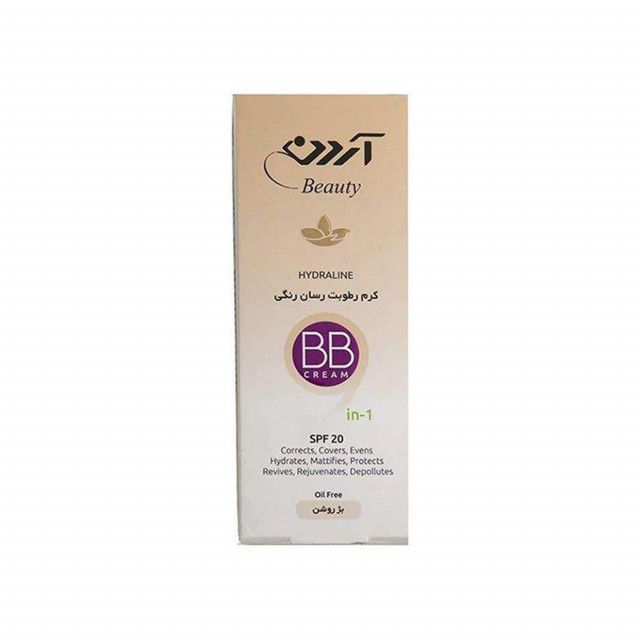 BB کرم رطوبت رسان رنگی آردن SPF 20 حجم 40 میلی لیتر - بژ روشن
