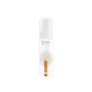 فلوئید ضدآفتاب رنگی(بژ طبیعی) فاقد چربی SPF50+ مناسب پوست های چرب و مختلط راکوتن 50 میلی لیتر