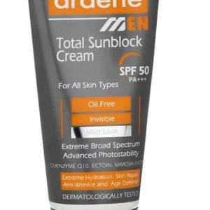 کرم ضد آفتاب آقایان آردن مدل Total SPF 50 وزن 50 گرم