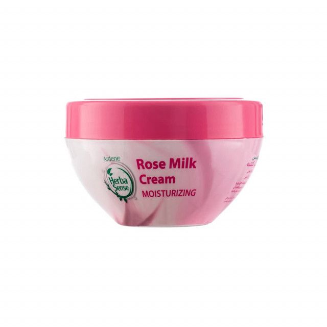 کرم مرطوب کننده آردن سری Herba Sense با رایحه رز و شیر وزن 150 گرم