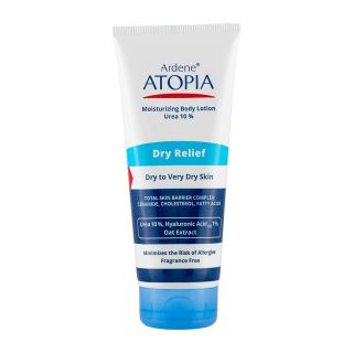 لوسیون بدن آردن سری Atopia مدل Dry Relief حجم 200 میلی لیتر