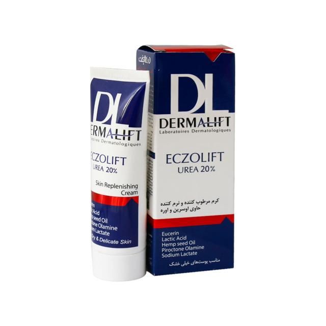 کرم مرطوب کننده درمالیفت مدل ECZOLIFT UREA 20% حجم 40 میلی لیتر