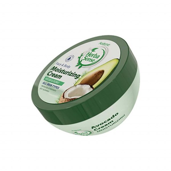 کرم مرطوب کننده آردن سری Herba Sense با رایحه نارگیل و آووکادو وزن 150 گرم