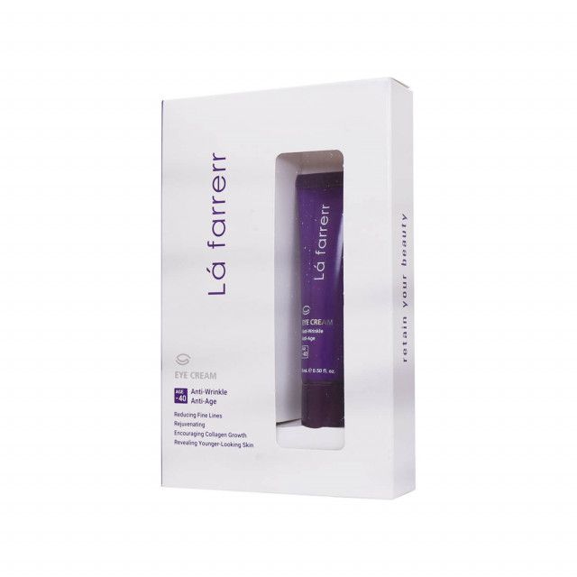 کرم دور چشم ضد چروک عمیق لافارر مناسب افراد زیر 40 سال حجم 15 میلی لیتر