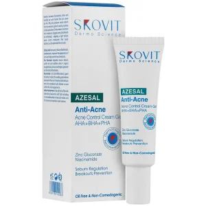 کرم ژل آنتی آکنه مناسب پوست های دارای آکنه حاوی 30AHA+BHA+PHA گرمی-اسکوویت